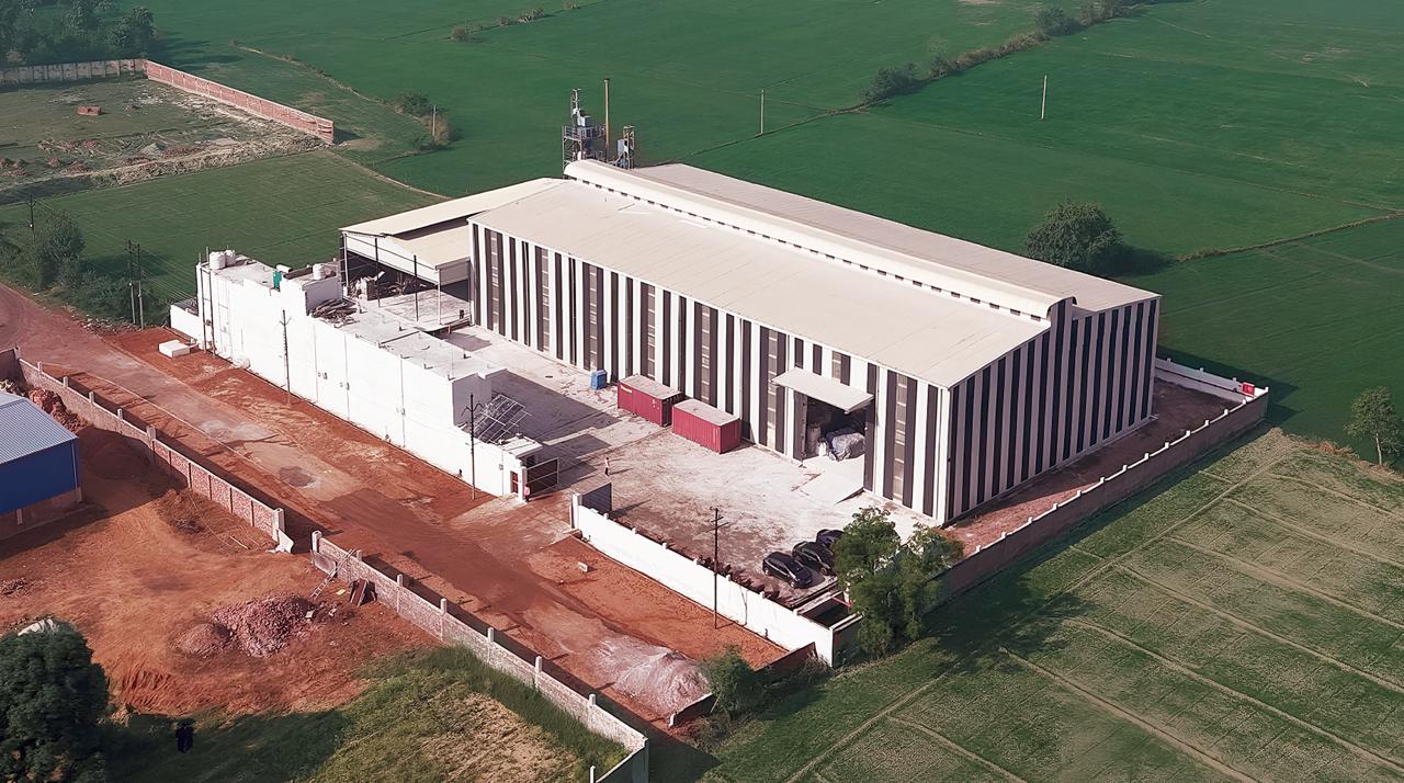 Aerial view of the RS Calcikem manufacturing facility